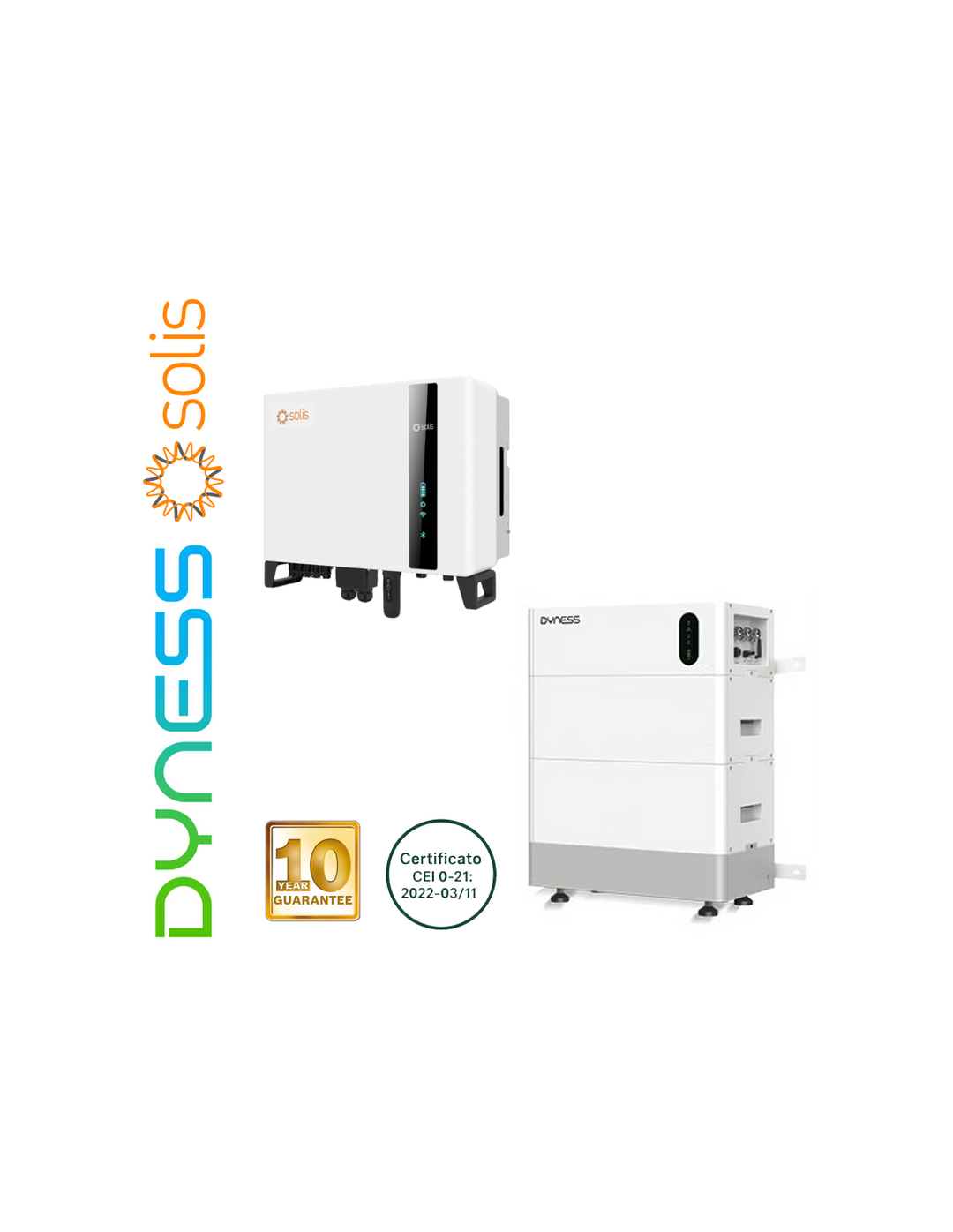 Dyness Kit Solis + 7 kWh + 6 kWp (1 x Tower Pro TP7 + 1 x S6-EH3P6K-H-EU) KIT-DYN-SOLIS-T-6-7