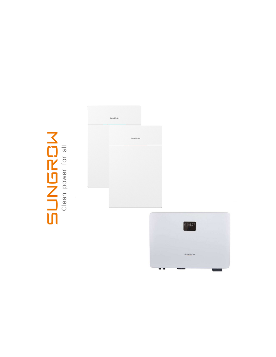 Sungrow Kit 10 kWh + 6 kWp (2 x SBS 050 + 1 x SH6.0RS-V13) KIT-SUNGROW-M-6-10