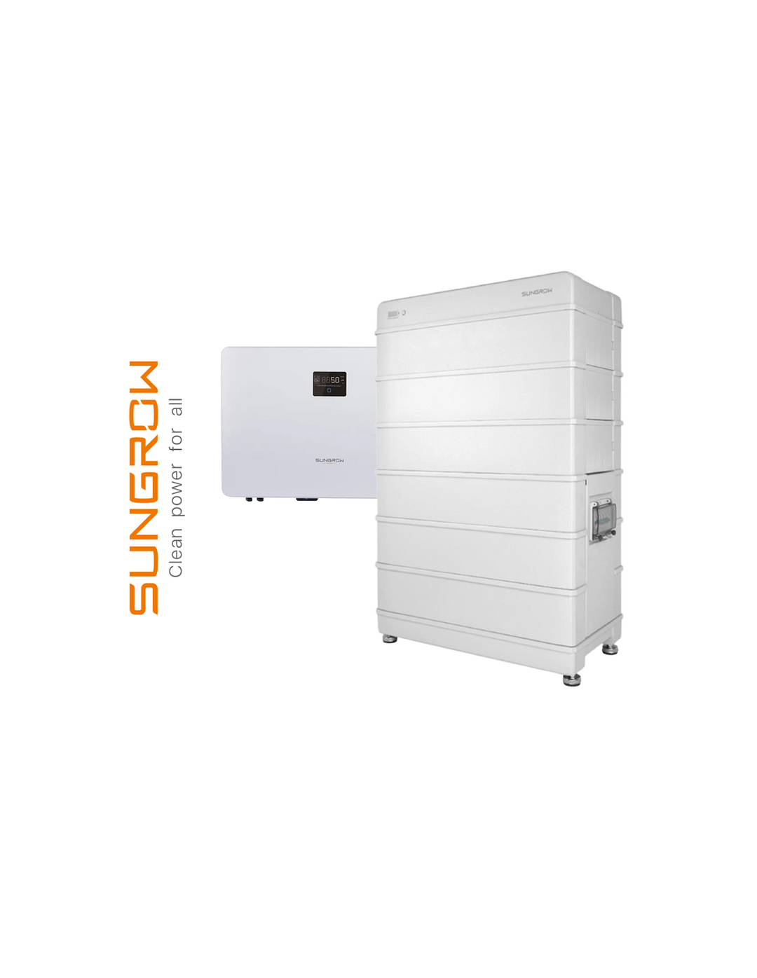 Sungrow Kit 19,2 kWh + 5 kWp (1 x SBR192 + 1 x SH5.0RS-V13) KIT-SUNGROW-M-5-19
