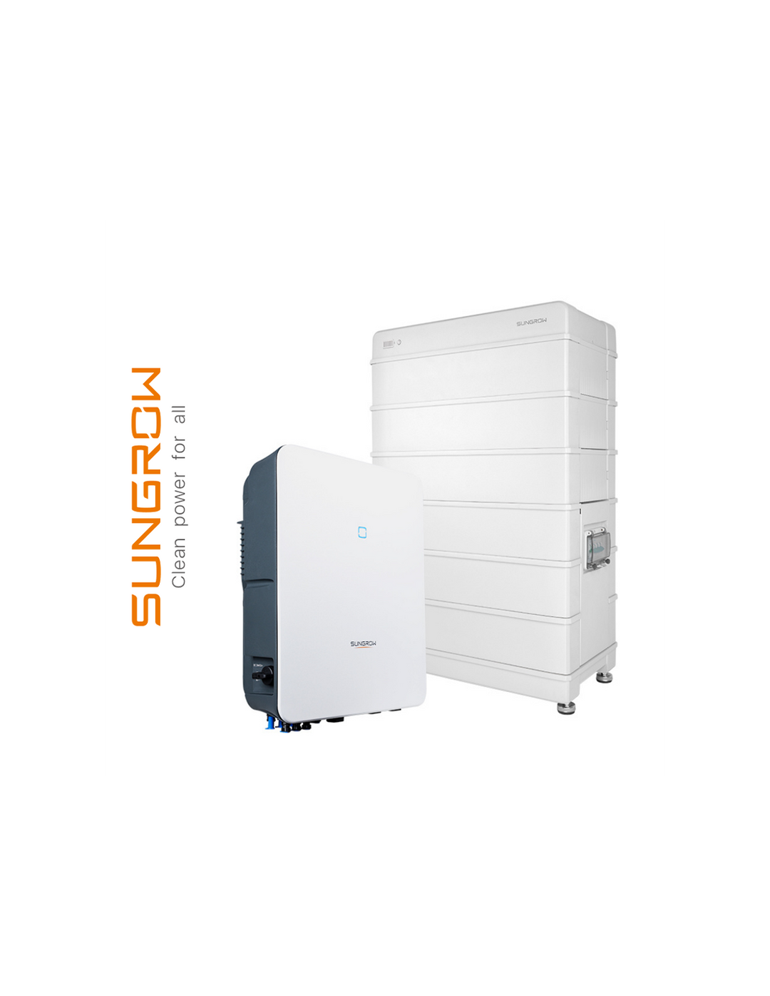 Sungrow Kit 19,2 kWh + 10 kWp (1 x SBR192 + 1 x SH10.0 RT-20 V11) KIT-SUNGROW-T-10-19.2