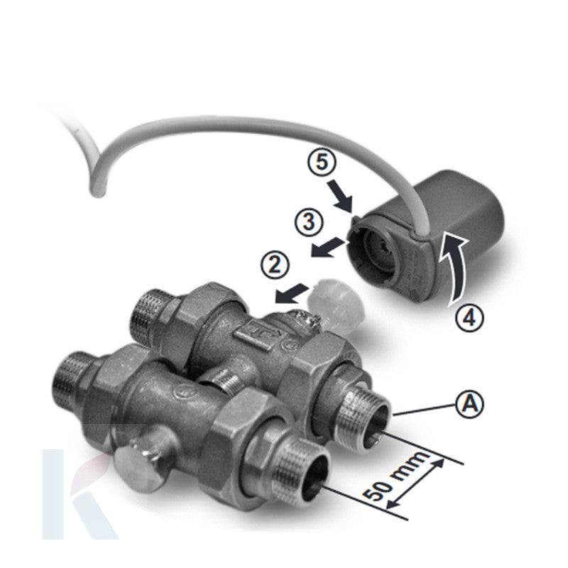 Solarics Daikin EKMV2C09B – 2 Way ON/OFF Valve Kit 230 V