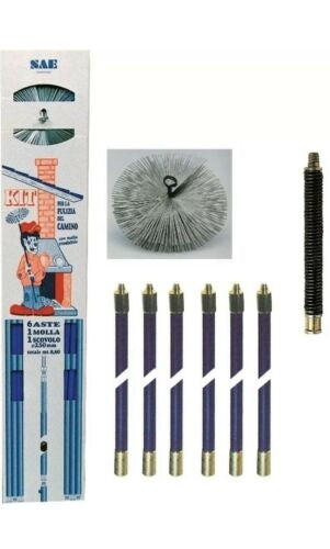 Bausatz Schornsteinfeger M 8,60+Feder+Bürste D.250 5254