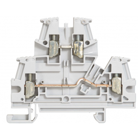 Legrand 037167 Klemme 2,5 mm² mit DIN-Anschluss grau
