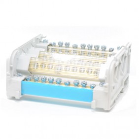 Siemens 8GF9874 Klemmenkasten 4P 125 A 11-Loch 7 Module