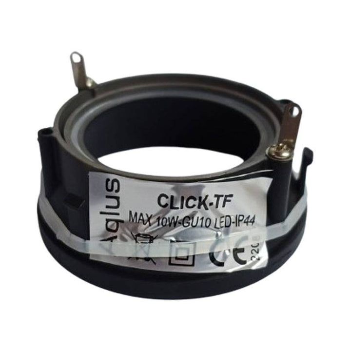 AqLus A5–001TF.06 LED-Deckeneinbaustrahler GU10 schwarz