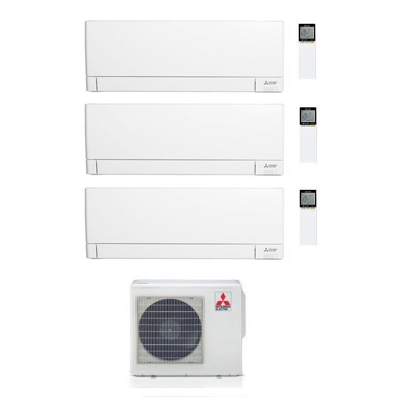 Mitsubishi Klimaanlage Multisplit (3x1) – MSZ-AY – 9000 + 9000 + 18000 BTU – Ext. MXZ-3F54VF