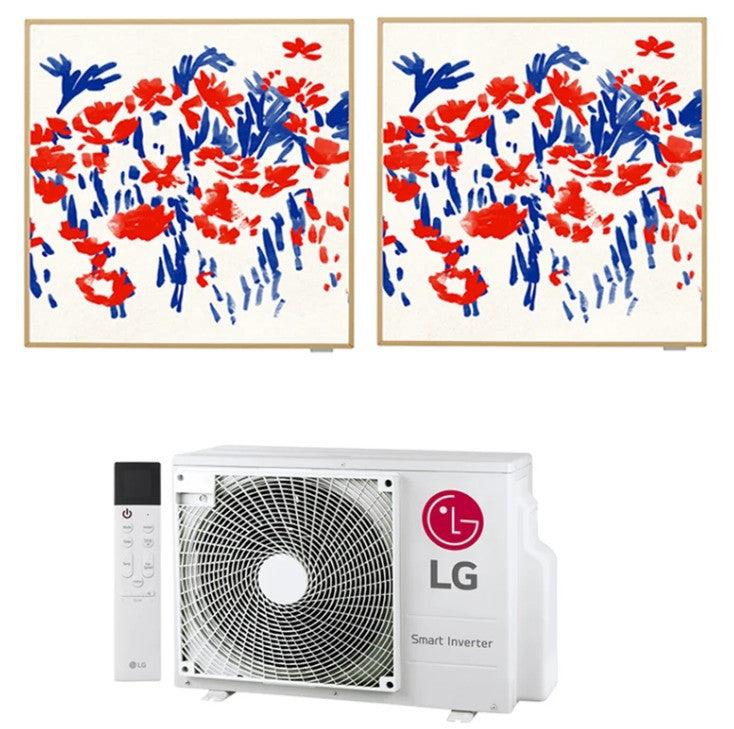 LG Klimaanlage Multisplit-Set (2x1) – ARTCOOL GALLERY SPECIAL – 9000 + 9000 BTU – Ext. MU2R15