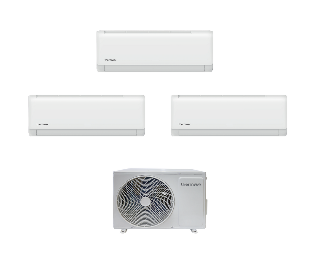 Thermway Klimaanlage Multisplit-Set (3x1) – Baumwolle – 9000 + 9000 + 18000 BTU – Ext. BAUMWOLLE36