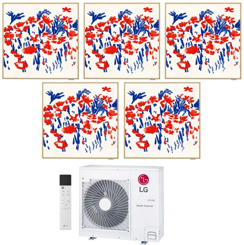 LG Klimaanlage Multisplit-Set (5x1) – ARTCOOL GALLERY SPECIAL – 9000 + 9000 + 9000 + 9000 + 9000 BTU – Ext. MU5R30