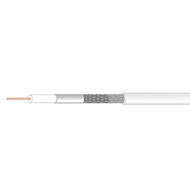 Fracarro FRA 289700 Koaxialkabel 5 mm PVC-Ummantelung Wechselrichter-Wechselrichter-Zubehör