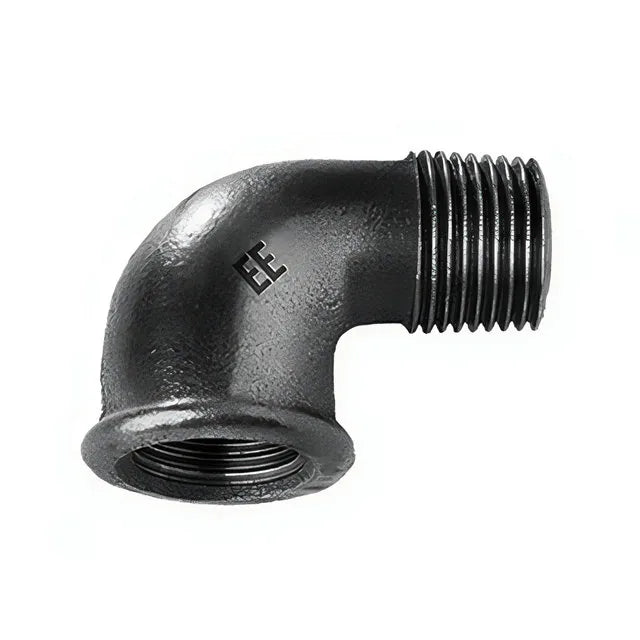 Zawiercie Winkel 90° IG/AG 1 1/4″, schwarz