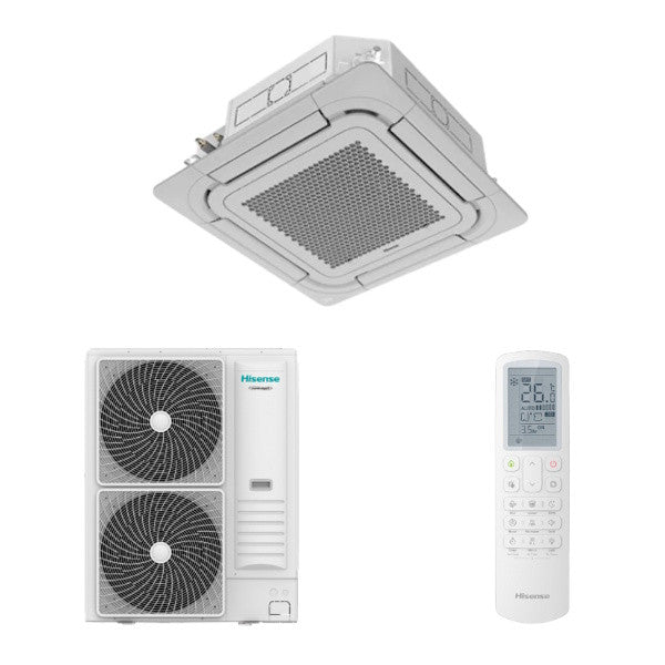 Hisense ACT60UR4RJC8 / AUW60U4RJ7 – Kommerzielle Monosplit-Klimaanlage der Serie Cassette 1x1 Super Inverter