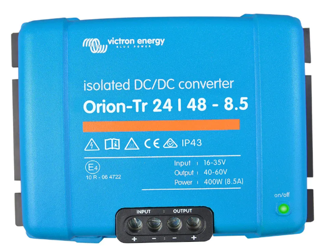 Waternor Konverter – Victron – Orion-Tr Smart 24/48–8,5 A isoliertes DC/DC-Ladegerät