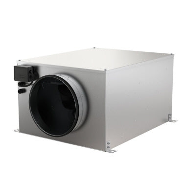 Systemair KVK Slim 200 – Schallgedämmter Kanalventilator, Rohr 200 mm, 230 V