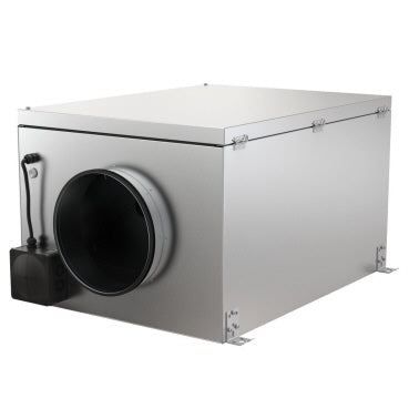 Systemair KVK Silent 355 – Schallgedämmter Kanalventilator, Rohr 355 mm, 230 V
