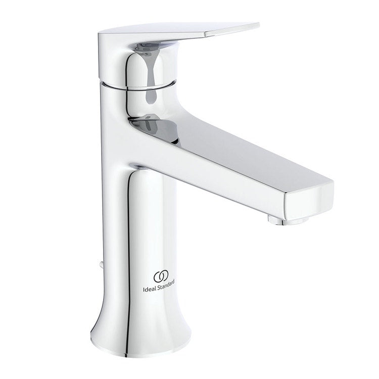Ideal Standard Einhand-Waschtischarmatur H. 18 cm, mit Bedienhebel und Ablaufgarnitur 1-1/4", Chrom-Finish LA DOLCE VITA BD653AA