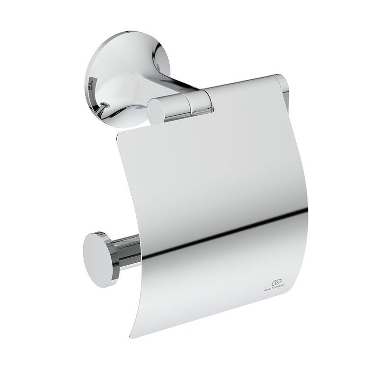 Ideal Standard Toilettenpapierhalter mit Abdeckung, zur Wandmontage, Chromfinish LA DOLCE VITA T5509AA