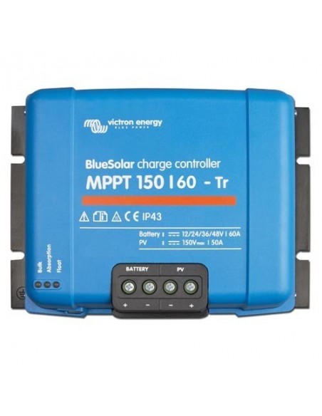 Laderegler 60Ah MPPT 12/24/48V 150Voc TR + Bluetooth Victron Energy