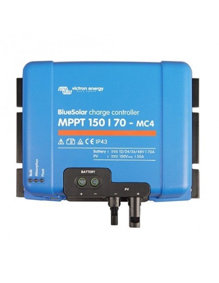 Laderegler 70Ah MPPT 12/24/48V 150Voc + Bluetooth Victron Energy