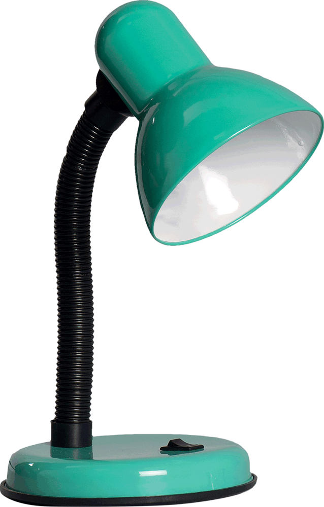 Erste Schreibtischleuchte klassisch, E27, 60 W, grün