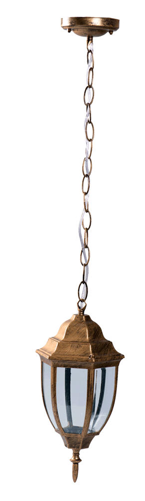 Erste Gartenleuchte Corint B, E27, 60 W, IP44, antik