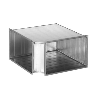 Lindab LBR 1000x500/90 – Bogen 90°, viereckig, 1000 x 500 mm