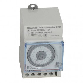 Legrand MicroRex 412813 Tageszeitschaltuhr 3 Module