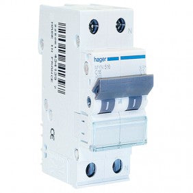Hager MYN516 Leistungsschalter 1P+N 16 A 4,5 kA C 2 Module