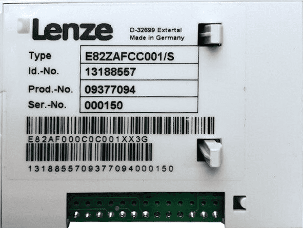 Lenze E82ZAFCC001/S art. 13189245Function module System bus