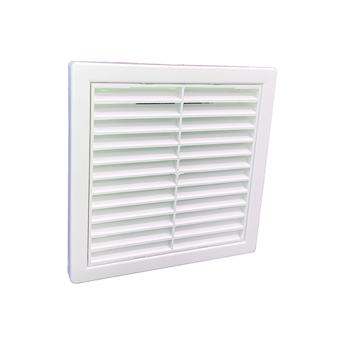 Soler & Palau LG 125 ED – Lüftungsgitter aus Kunststoff, weiß, Rohr 125 mm