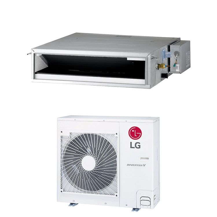 LG Monosplit-Klimagerät Kanalgerät niedrige Pressung, Inverter – Außengerät, Innengerät 24000 BTU CL24F.N30+UUC1.U40