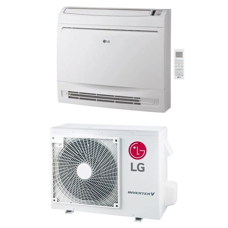 LG Klimagerät-Konsole Monosplit Inverter WLAN, Außengerät und Innengerät 12000 BTU UQ12F.NA0+UUA1.UL0