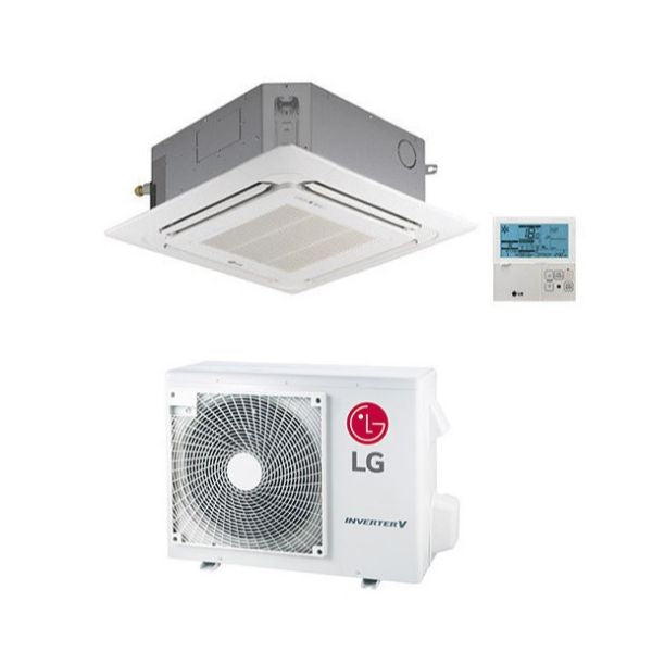 LG Kassettenklimaanlage 4-Wege 9000 BTU CT09F.NR0 - UUA1.UL0 Inverter R-32 A++