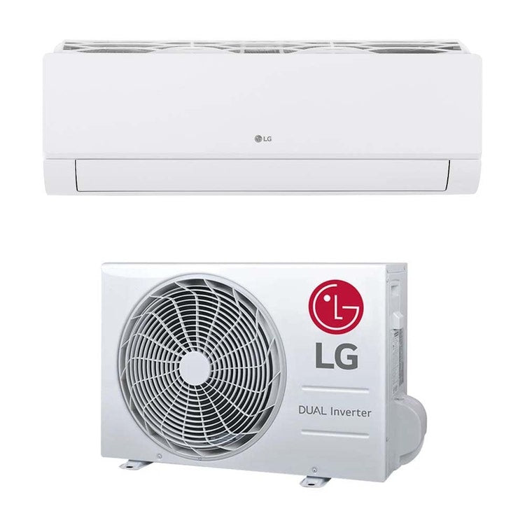 LG Monosplit-Klimagerät DUALCOOL Libero Smart, Wandgerät, Inverter, WLAN – Außengerät 2,5 kW, Innengerät 9000 BTU EZ09CSN.CSJ1+EZ09CSU.CA31