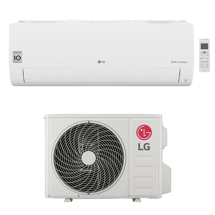 LG Monosplit-Klimagerät LIBERO Smart, Wandgerät, Inverter, WLAN – Außengerät 6,6 kW, Innengerät 24000 BTU S24EC.NSKS+S24EC.U24S