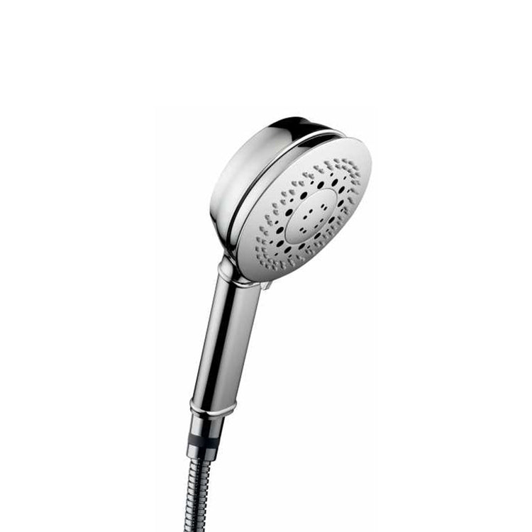 Bossini Handbrause Ø 11 cm, 3 Strahlen, Chrom-Finish LIBERTY LINE B00191000030005