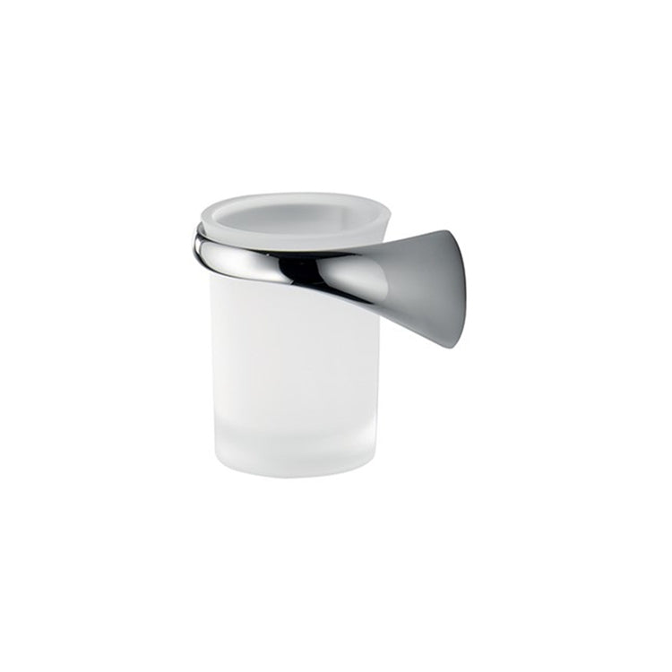 Colombo Design Linkes Glashalter, Chromoberfläche B2402SCR-VAN