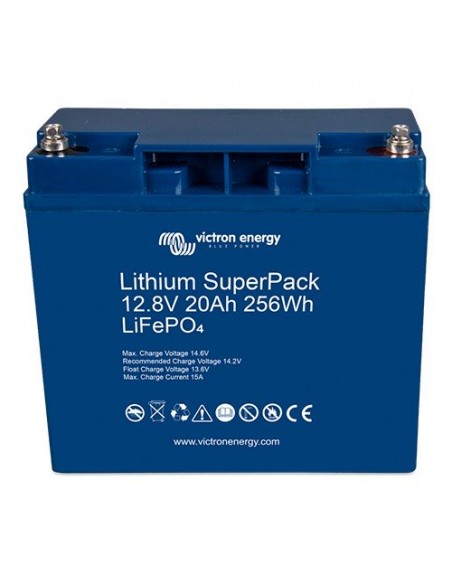 Lithium SuperPack Batterien 12,8V 20Ah Victron Energy Photovoltaik Akkumulation