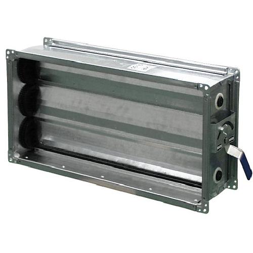 Remak LKR 80-50 – Regelklappe mit Handhebel, vierseitig, 800 × 500 mm