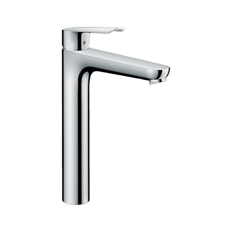 Hansgrohe Einhandmischer für Becken 230, mit Ablaufgarnitur aus Messing, Chromoberfläche LOGIS E 71238000