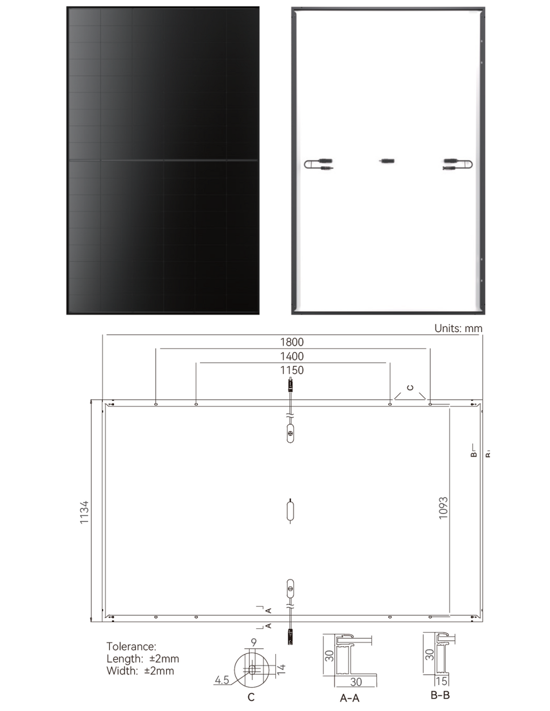 Longi Solar EcoLife AntiGlare LR7-54HVB 460M LR7-54HVB-460M