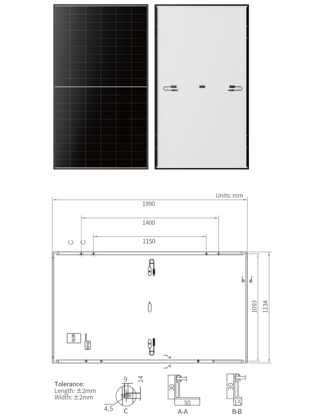 Longi Solar Hi-MO X10 Scientist LR7-60HVH-540M (pallet mit 36 pcs.)