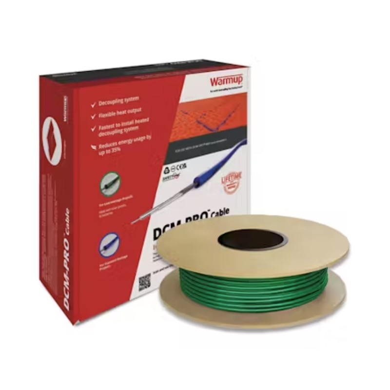 Solarics Warmup DCM-C-LW-10 – Heizkabel mit geringem Stromverbrauch für elektrische Fußbodenheizung DCM-PRO