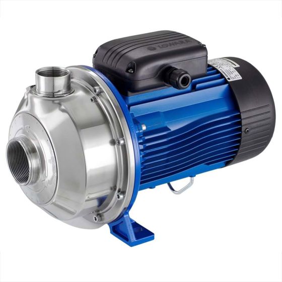 LOWARA CEAM 210/2/A-V Mehrstufige horizontale normalsaugende Edelstahl Kreiselpumpe mit Montagefuß -Art.107330050XAA