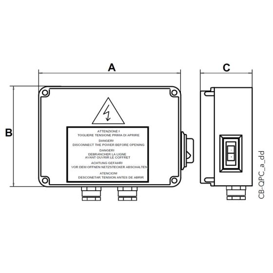 LOWARA QPC/15 Schaltgeräte für Brunnenpumpe -Art.108330650