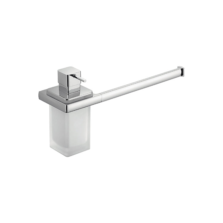 Colombo Design LULÙ Flüssigseifenspender und Bidet-Handtuchhalter, goldene Ausführung B62740HPS-VAN