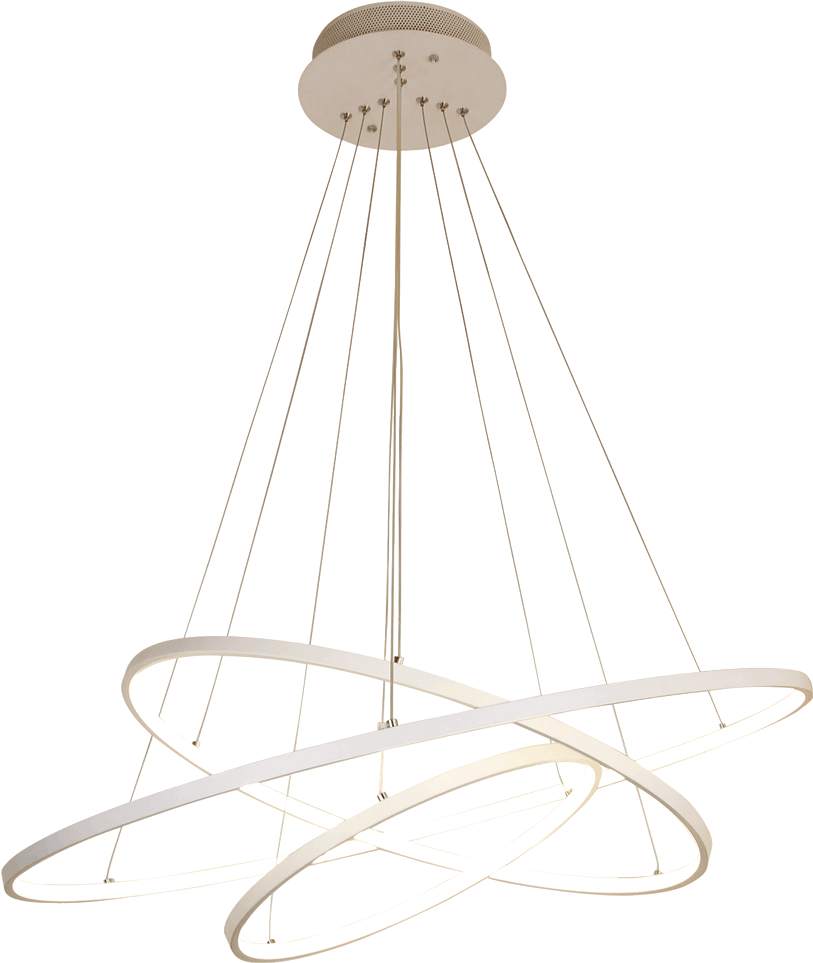 Erste LED-Deckenleuchte Wonder, 96 W, weiß