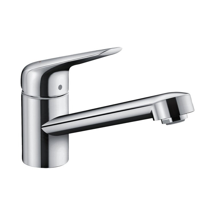 Hansgrohe Einhebel-Küchenarmatur 100, CoolStart, EcoSmart, 1 Strahl, Chromoberfläche M42 71809000