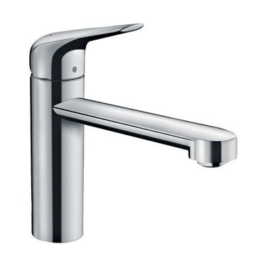 Hansgrohe Einhebel-Küchenarmatur 120, CoolStart, EcoSmart, 1 Strahl, Chromoberfläche M42 71805000