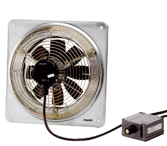 Maico DZQ 25/4 B Ex t – Explosionsgeschützter Axial-Wandventilator, 250 mm, 950 m³/h, 400 V, ATEX (Staub)